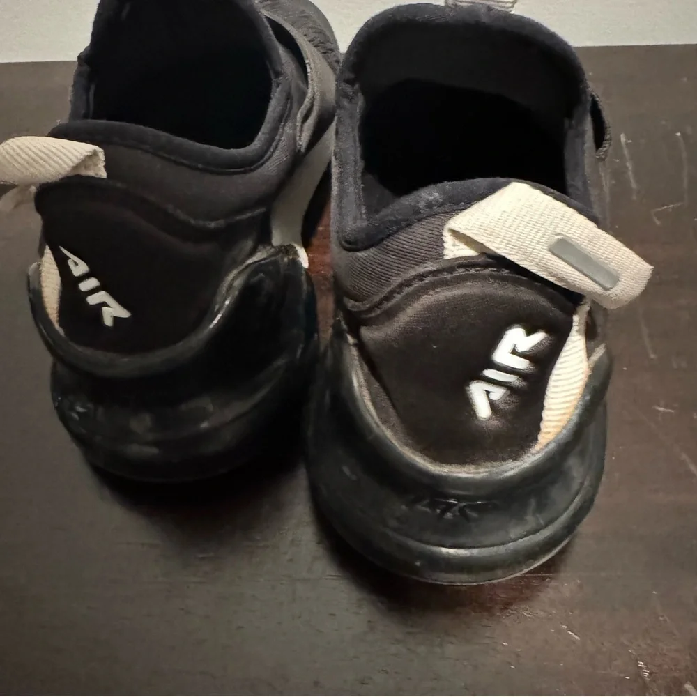 Nike Kids Black and White Air Sneakers